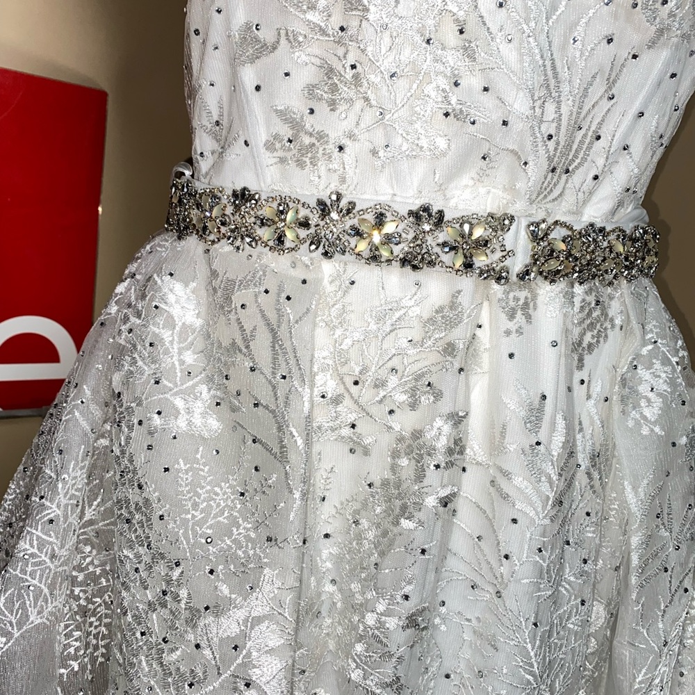 Offwhite wedding dress